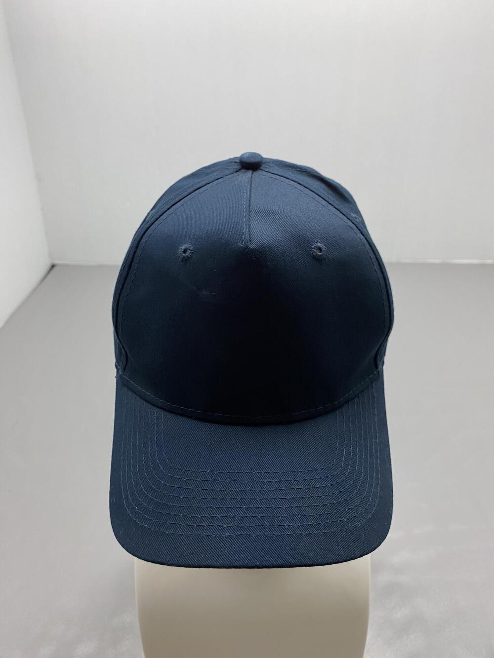 Hat Cap Strap Back One Size Blue Port & Company Baseball Cap Adjustable Mens